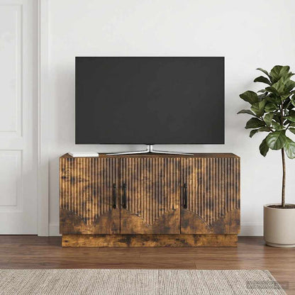 Mobile TV Rovere Fumo 99 x 34,5 x 47 cm Legno ingegnerizzato