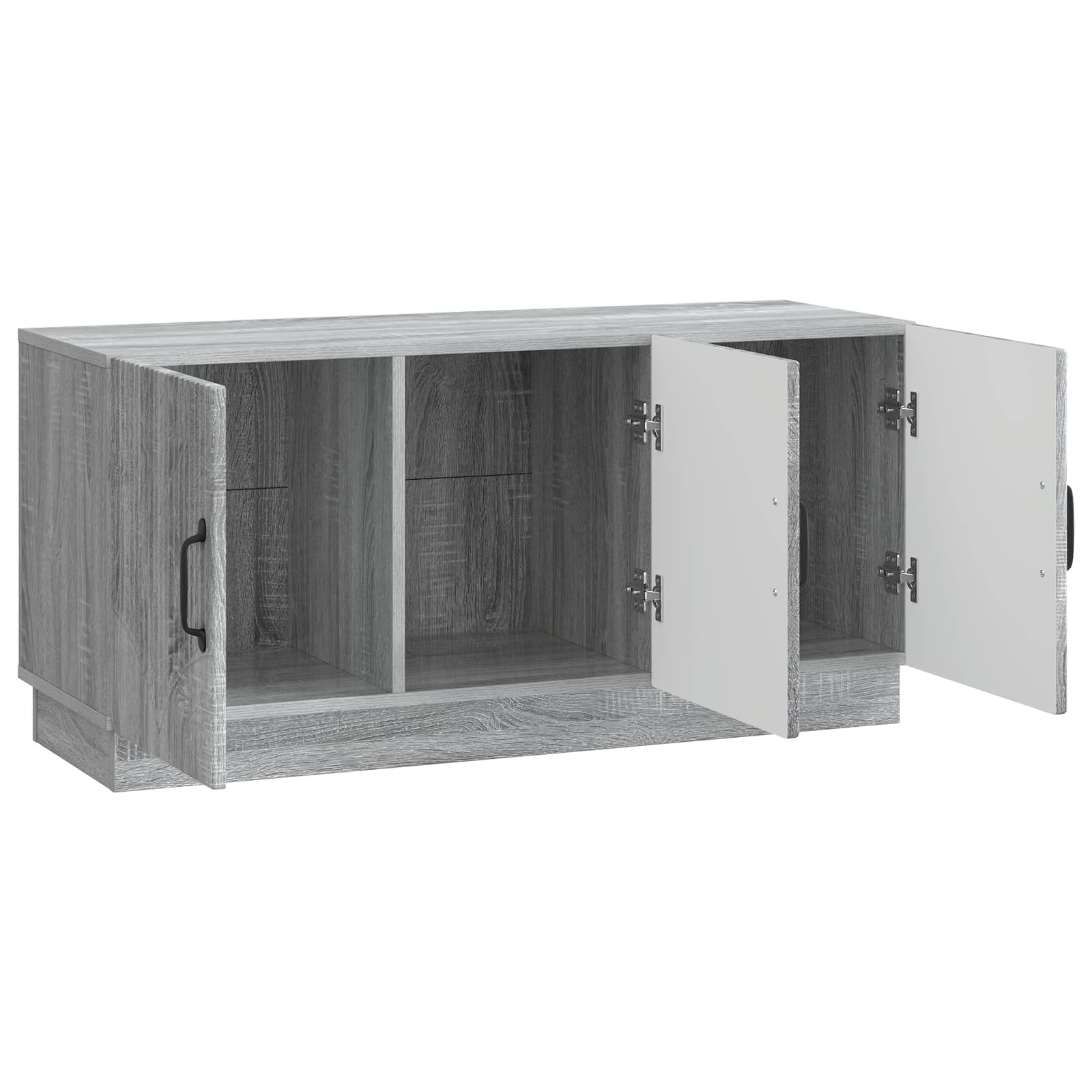Mobile TV Grigio Sonoma 99 x 34,5 x 47 cm Legno ingegnerizzato | homemem39