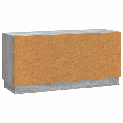 Mobile TV Grigio Sonoma 99 x 34,5 x 47 cm Legno ingegnerizzato | homemem39