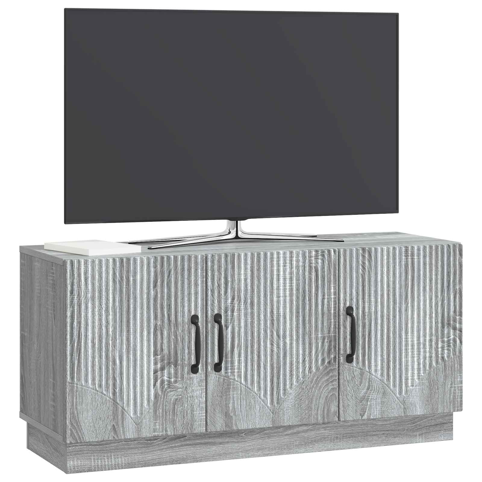 Mobile TV Grigio Sonoma 99 x 34,5 x 47 cm Legno ingegnerizzato | homemem39