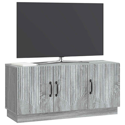 Mobile TV Grigio Sonoma 99 x 34,5 x 47 cm Legno ingegnerizzato | homemem39
