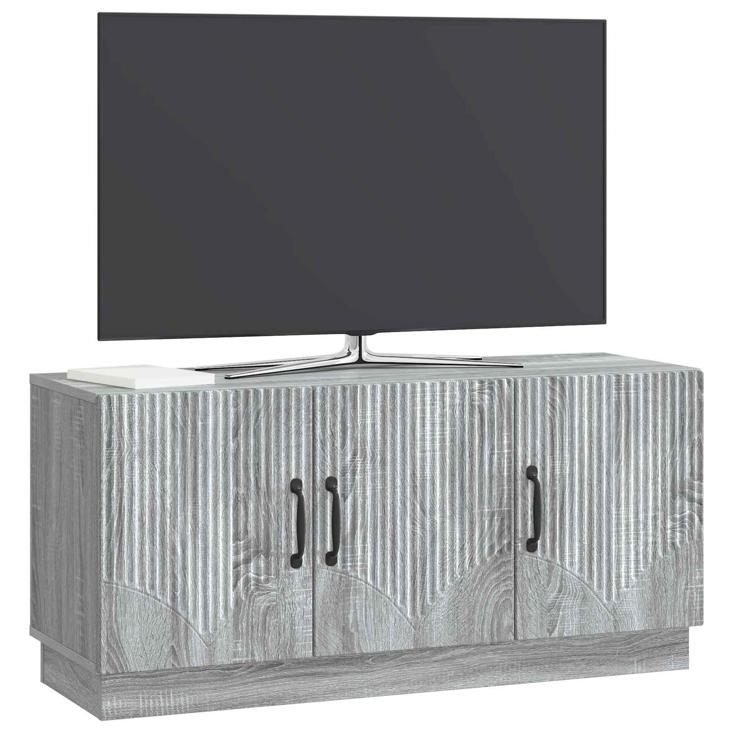Mobile TV Grigio Sonoma 99 x 34,5 x 47 cm Legno ingegnerizzato