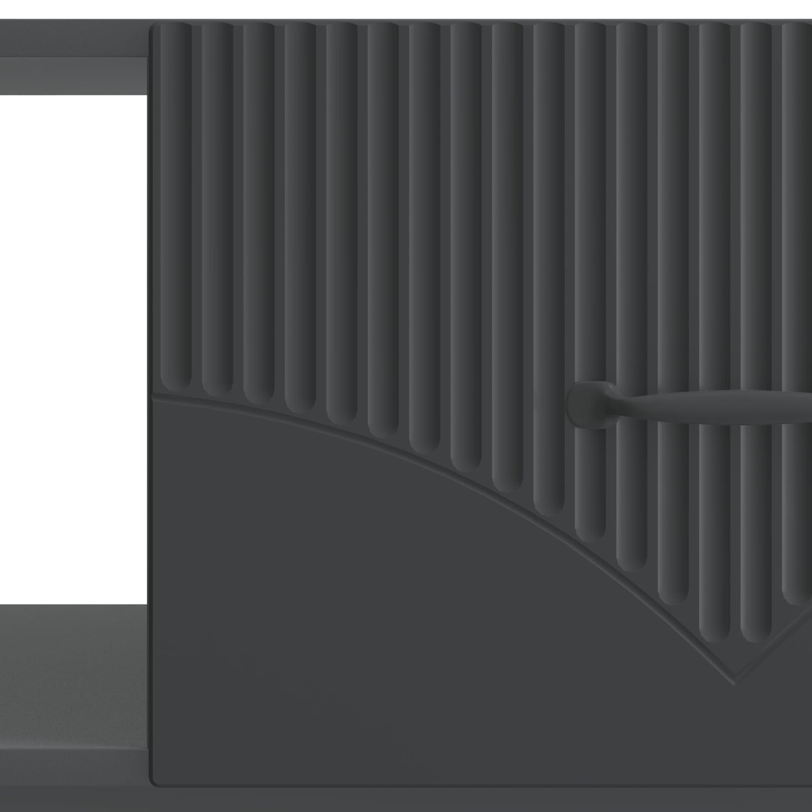 Tavolino da salotto Nero 90 x 50 x 37 cm Legno ingegnerizzato | homemem39