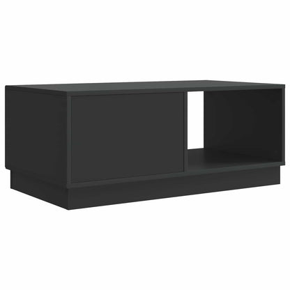Tavolino da salotto Nero 90 x 50 x 37 cm Legno ingegnerizzato | homemem39
