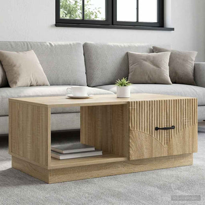 Tavolino da salotto Rovere Sonoma 90 x 50 x 37 cm