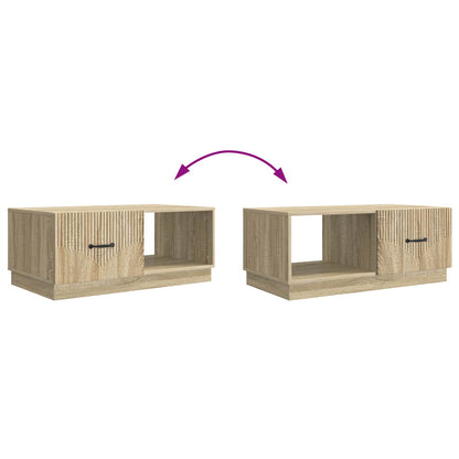 Tavolino da salotto Rovere Sonoma 90 x 50 x 37 cm | homemem39