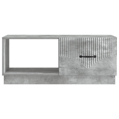 Tavolino da salotto Grigio Cemento 90 x 50 x 37 cm | homemem39