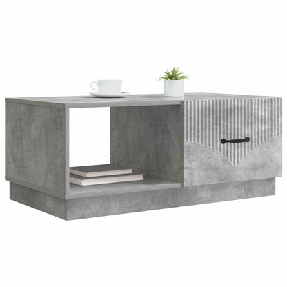 Tavolino da salotto Grigio Cemento 90 x 50 x 37 cm | homemem39