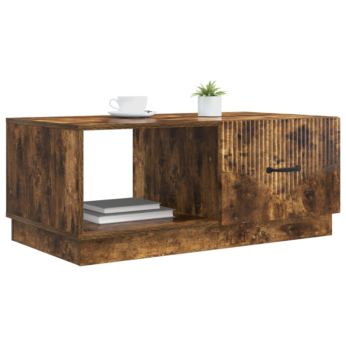 Tavolino da salotto Rovere Fumo 90 x 50 x 37 cm | homemem39