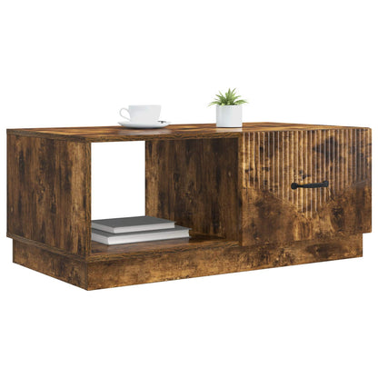 Tavolino da salotto Rovere Fumo 90 x 50 x 37 cm