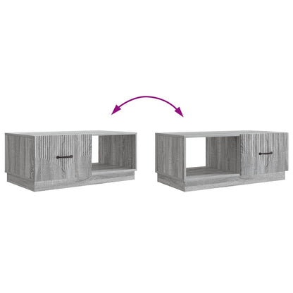Tavolino da salotto Grigio Sonoma 90 x 50 x 37 cm