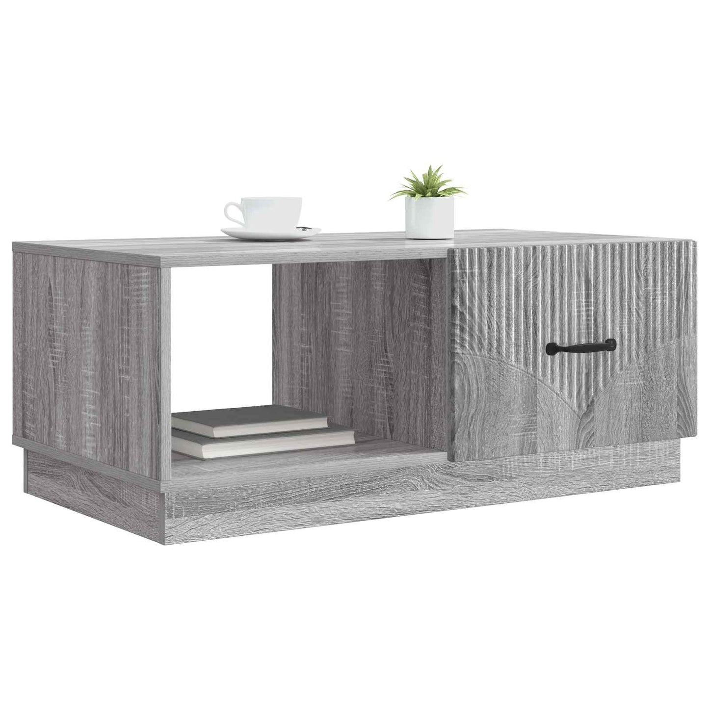 Tavolino da salotto Grigio Sonoma 90 x 50 x 37 cm | homemem39
