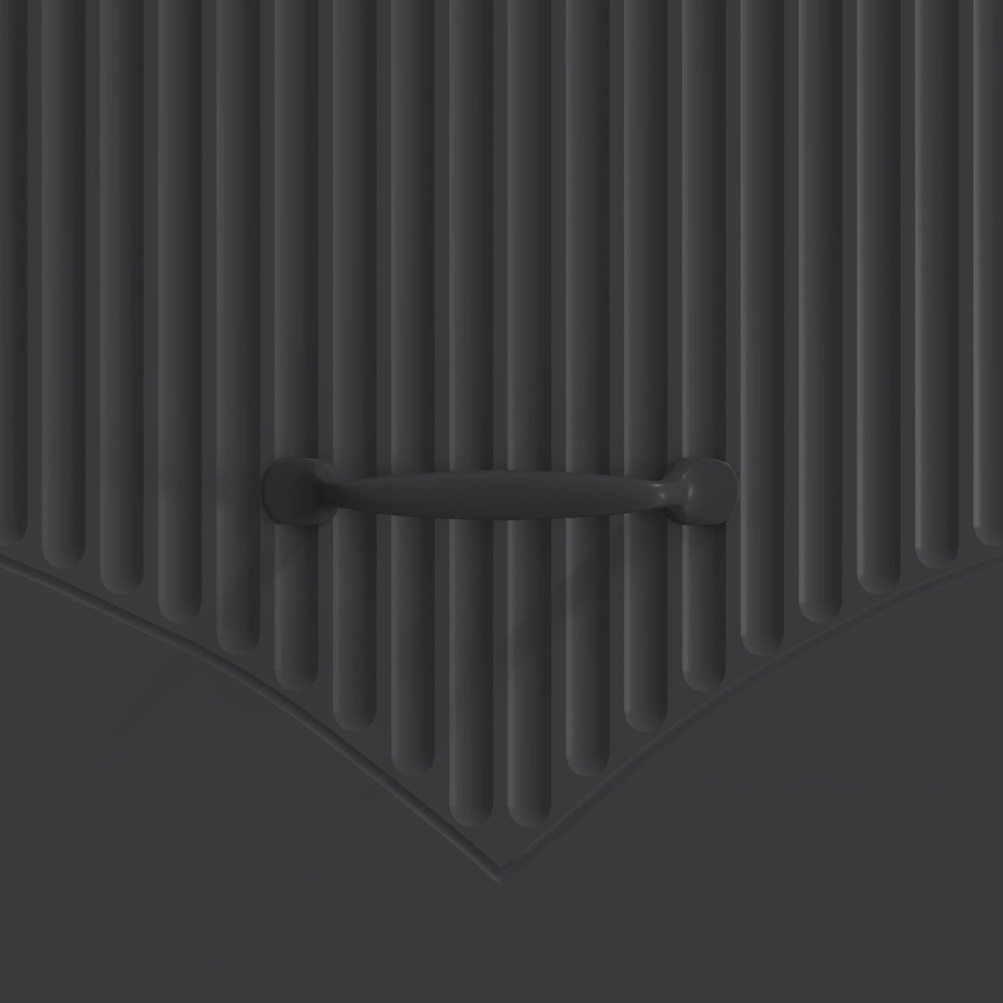 Tavolino da salotto Nero 49 x 50 x 37 cm Legno ingegnerizzato