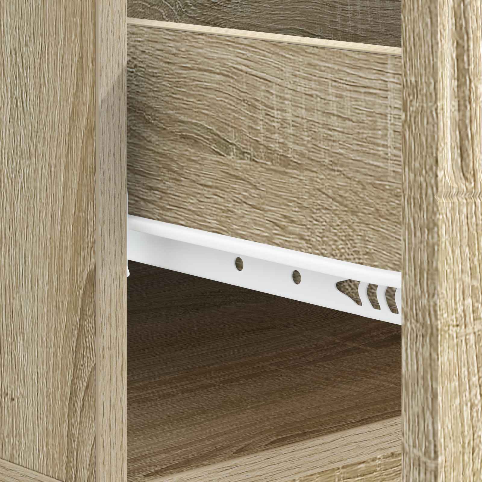 Tavolino da salotto con cassetto Rovere Sonoma 49 x 50 x 37 cm | homemem39