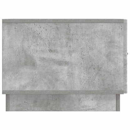 Tavolino da salotto con cassetto Grigio Cemento 49 x 50 x 37 cm