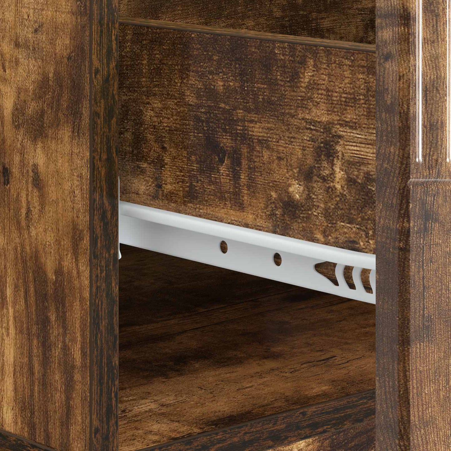 Tavolino da salotto con cassetto Rovere Fumo 49 x 50 x 37 cm | homemem39