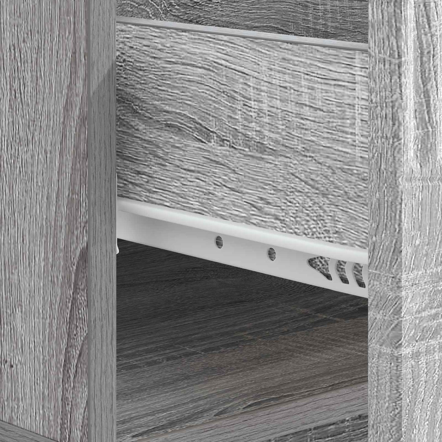 Tavolino da salotto con cassetto Grigio Sonoma 49 x 50 x 37 cm | homemem39