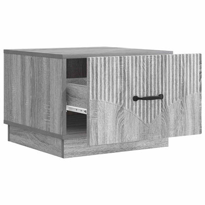 Tavolino da salotto con cassetto Grigio Sonoma 49 x 50 x 37 cm | homemem39
