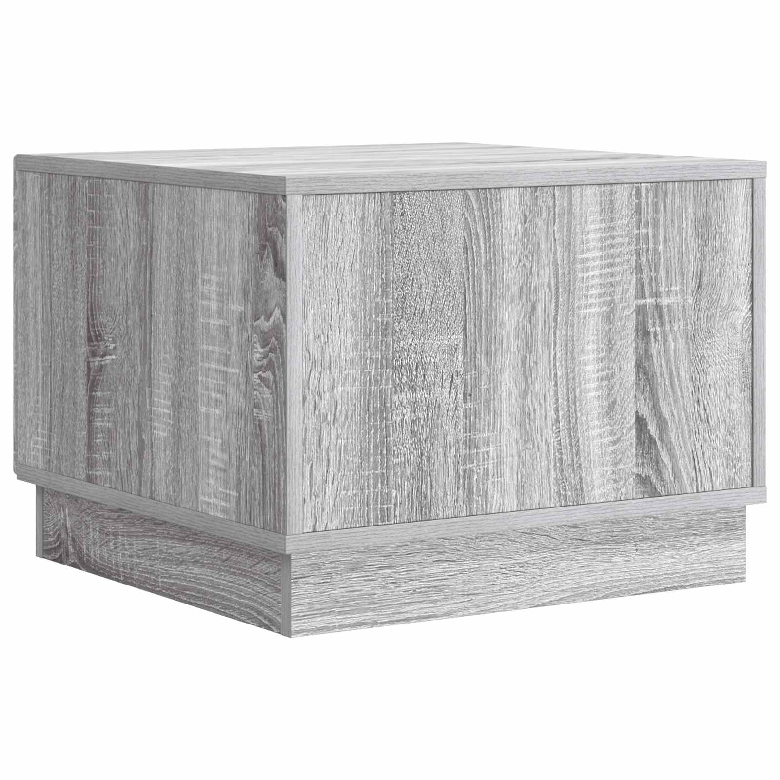 Tavolino da salotto con cassetto Grigio Sonoma 49 x 50 x 37 cm | homemem39
