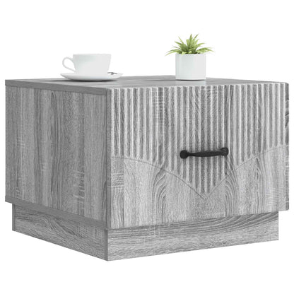 Tavolino da salotto con cassetto Grigio Sonoma 49 x 50 x 37 cm | homemem39