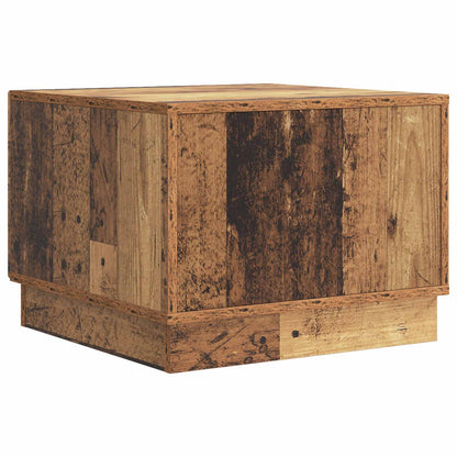 Tavolino da salotto con cassetto Legno antico 49 x 50 x 37 cm | homemem39