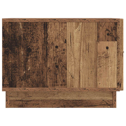 Tavolino da salotto con cassetto Legno antico 49 x 50 x 37 cm