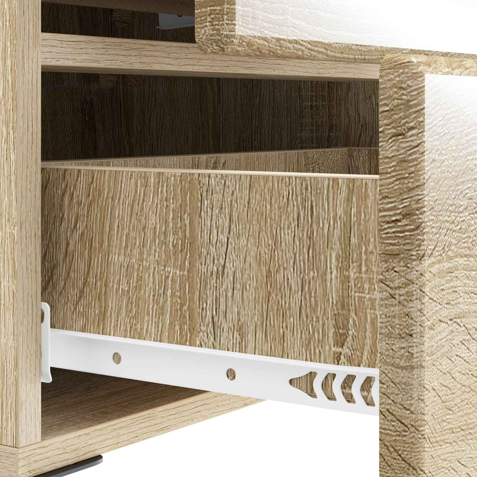 Armadio da Notte con cassetto Rovere Sonoma 43 x 34,5 x 47,5 cm | homemem39