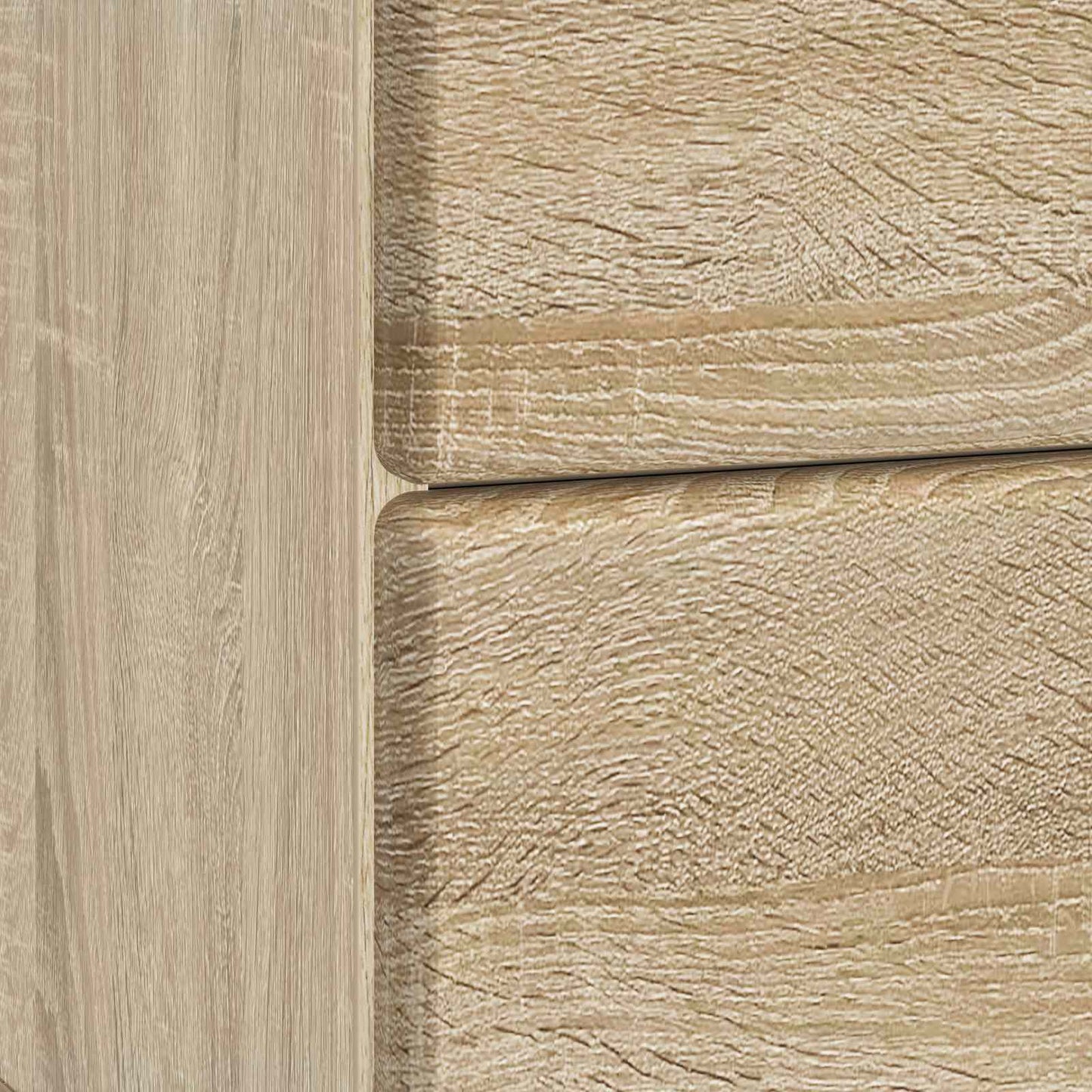 Armadio da Notte 2 pcs Rovere Sonoma 43 x 34,5 x 47,5 cm