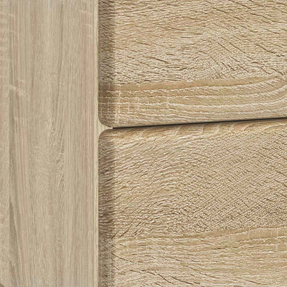 Armadio da Notte 2 pcs Rovere Sonoma 43 x 34,5 x 47,5 cm