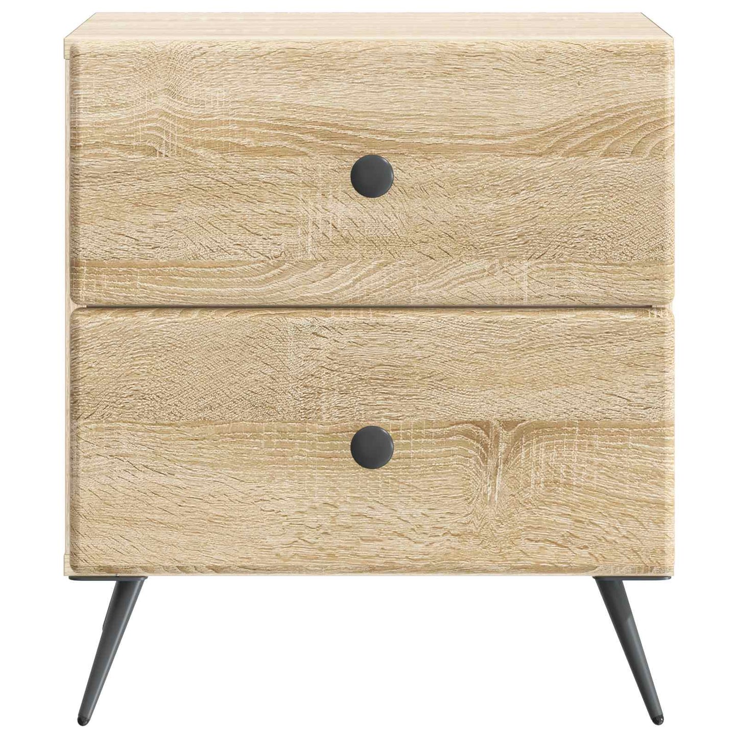 Armadio da Notte 2 pcs Rovere Sonoma 43 x 34,5 x 47,5 cm