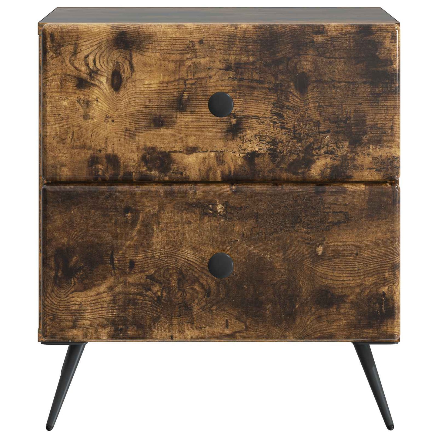 Armadio da Notte con cassetto Rovere Fumo 43 x 34,5 x 47,5 cm