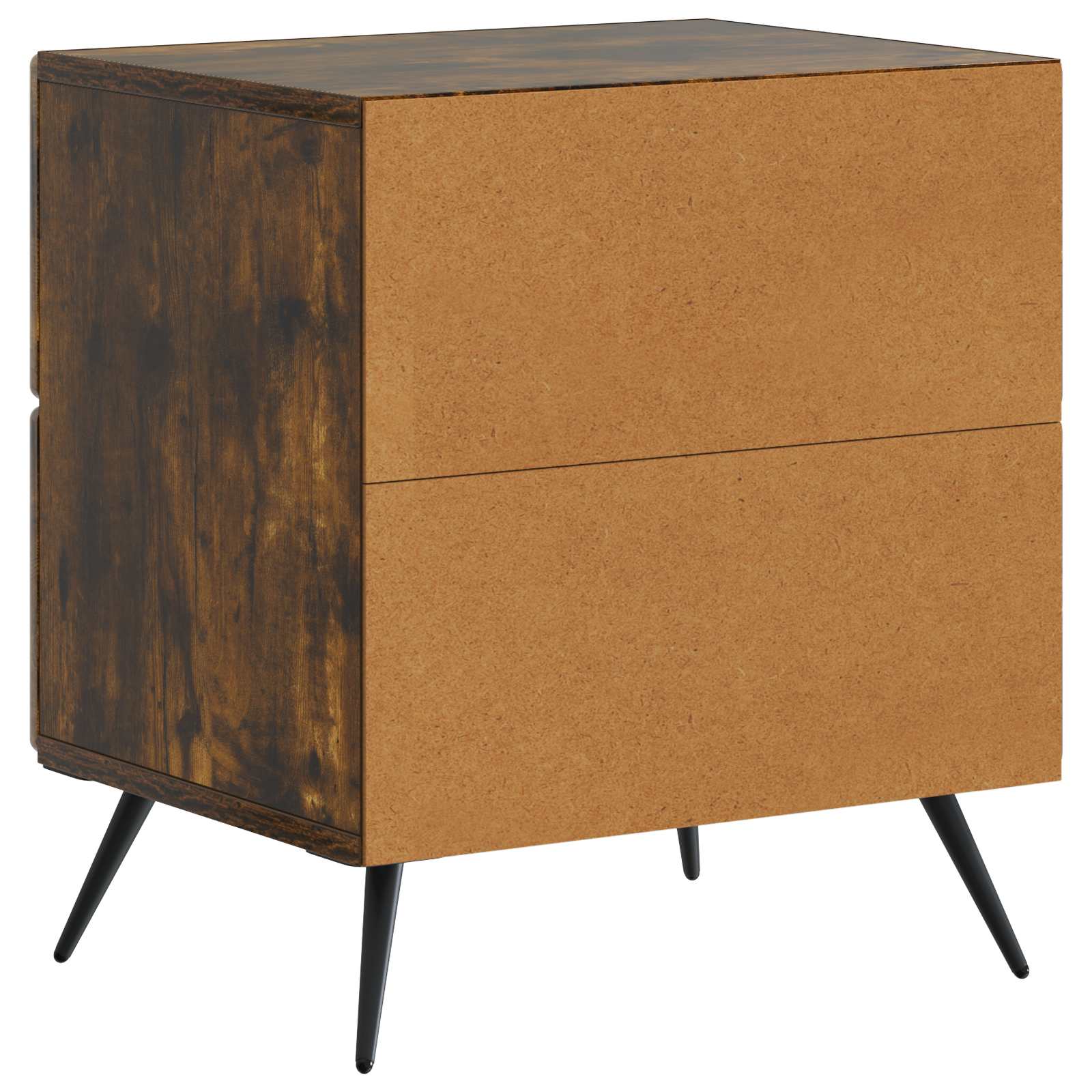Armadio da Notte 2 pcs Rovere Fumo 43 x 34,5 x 47,5 cm | homemem39