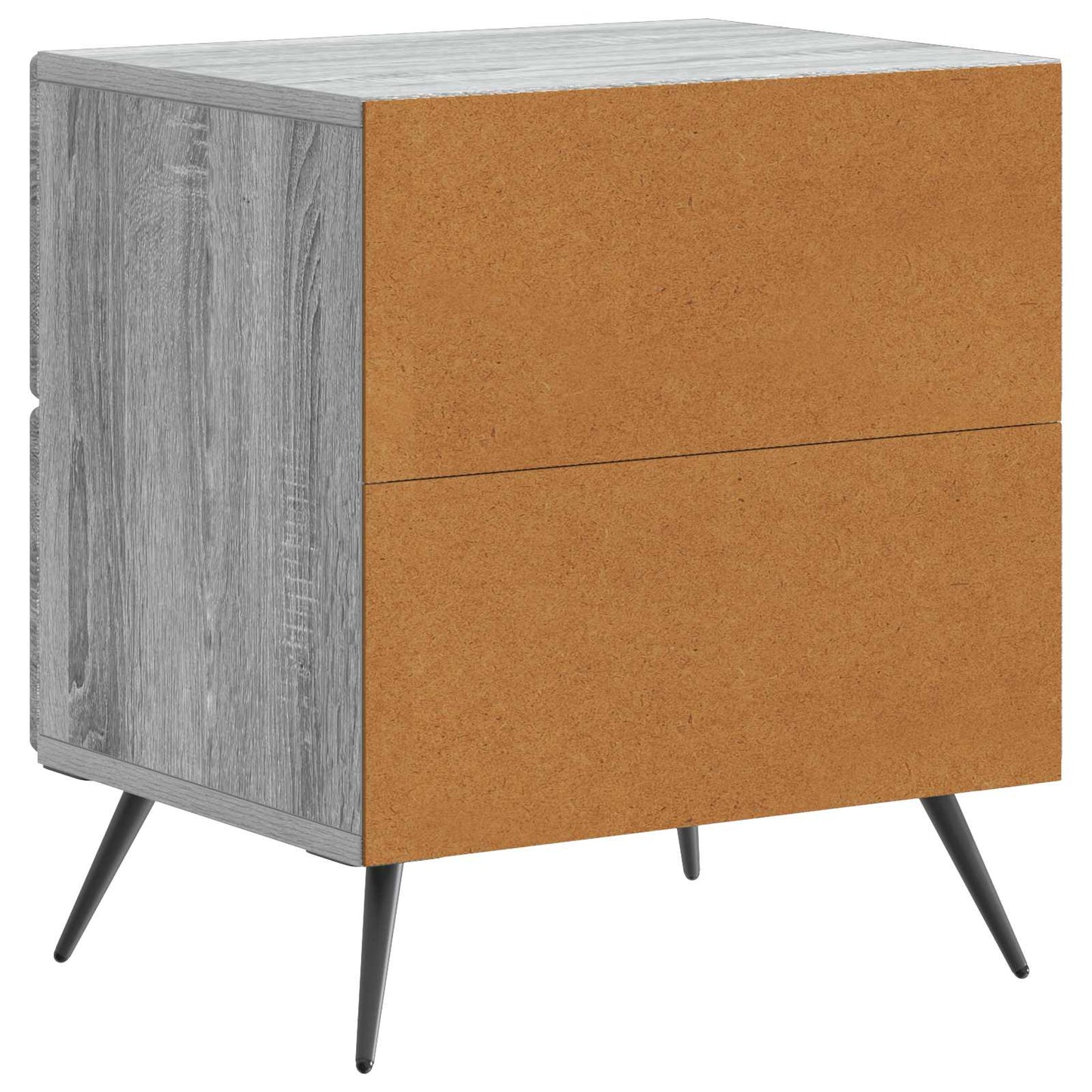 Armadio da Notte con cassetto Grigio Sonoma 43 x 34,5 x 47,5 cm