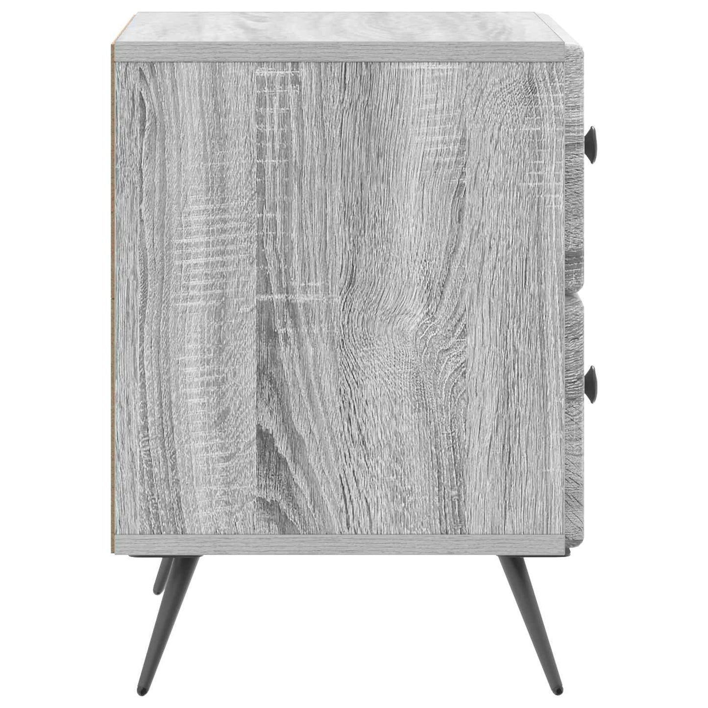 Armadio da Notte con cassetto Grigio Sonoma 43 x 34,5 x 47,5 cm