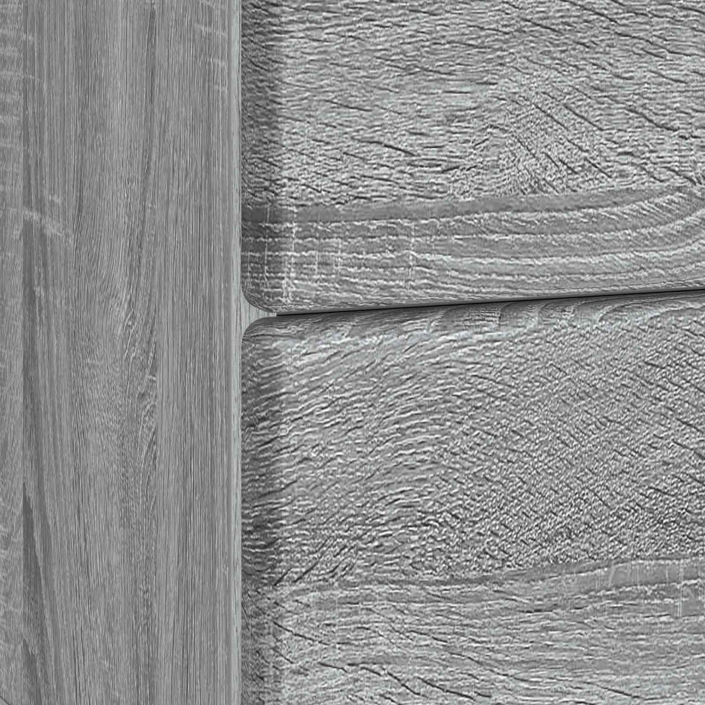 Armadio da Notte 2 pcs Grigio Sonoma 43 x 34,5 x 47,5 cm | homemem39