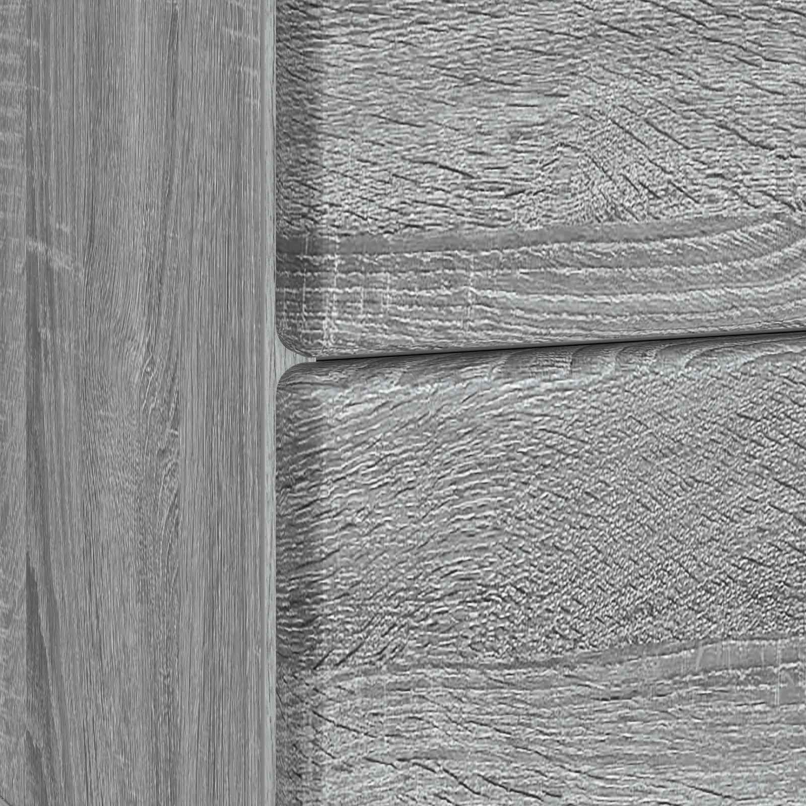 Armadio da Notte 2 pcs Grigio Sonoma 43 x 34,5 x 47,5 cm | homemem39