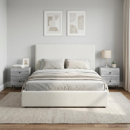 Armadio da Notte 2 pcs Grigio Sonoma 43 x 34,5 x 47,5 cm