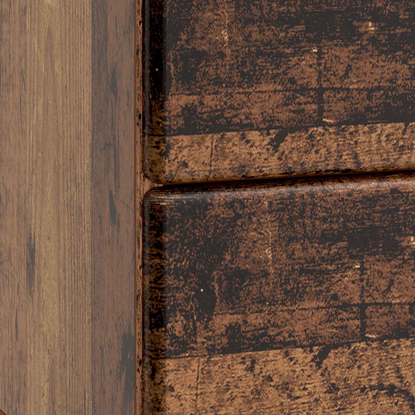Armadio da Notte con cassetto Legno antico 43 x 34,5 x 47,5 cm