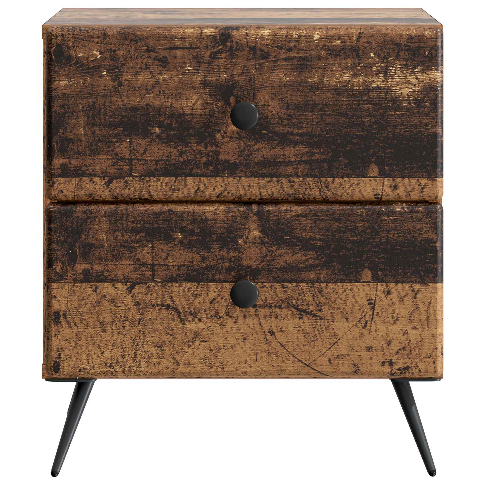Armadio da Notte 2 pcs Legno antico 43 x 34,5 x 47,5 cm | homemem39