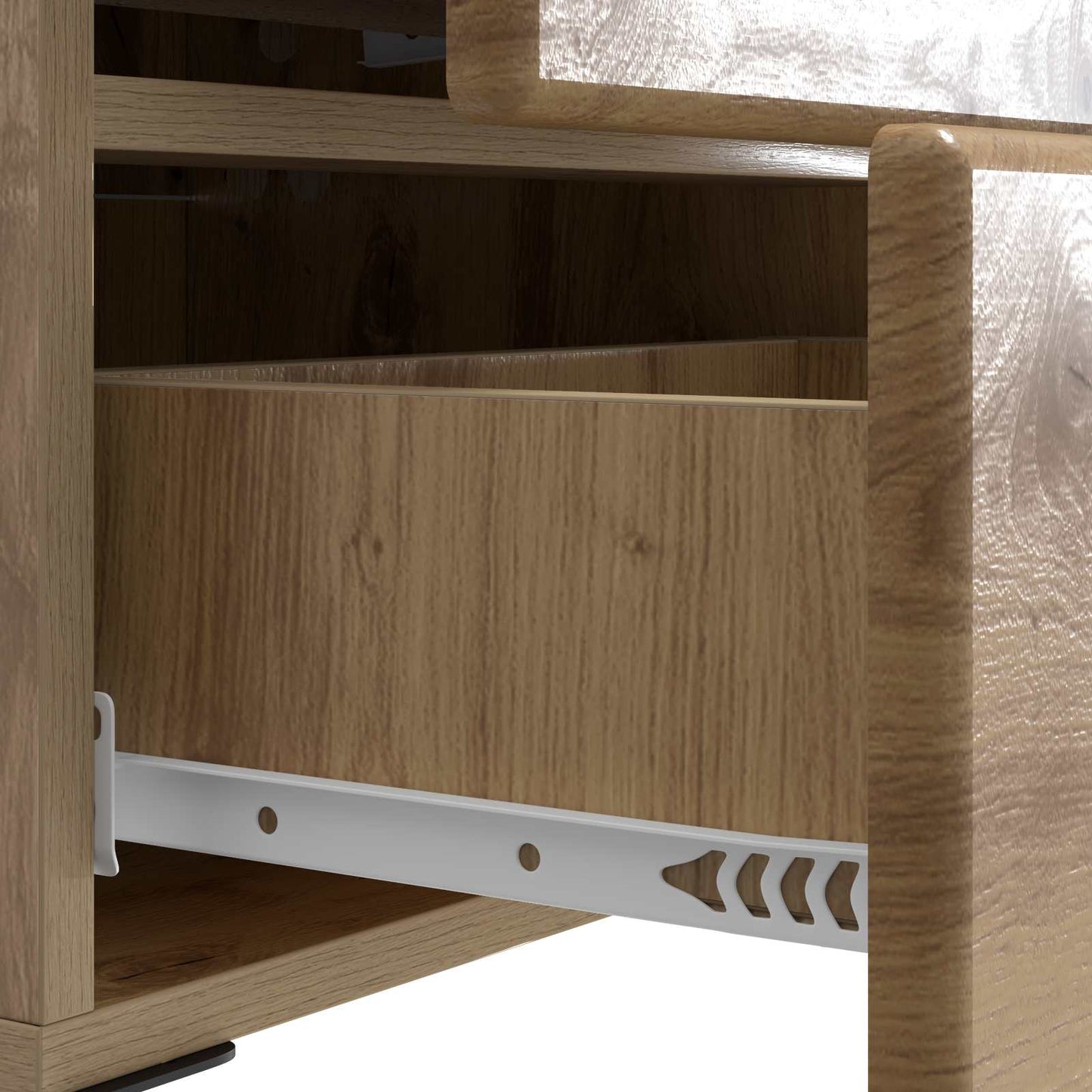 Armadio da Notte 2 pcs Rovere Artigianale 43 x 34,5 x 47,5 cm | homemem39