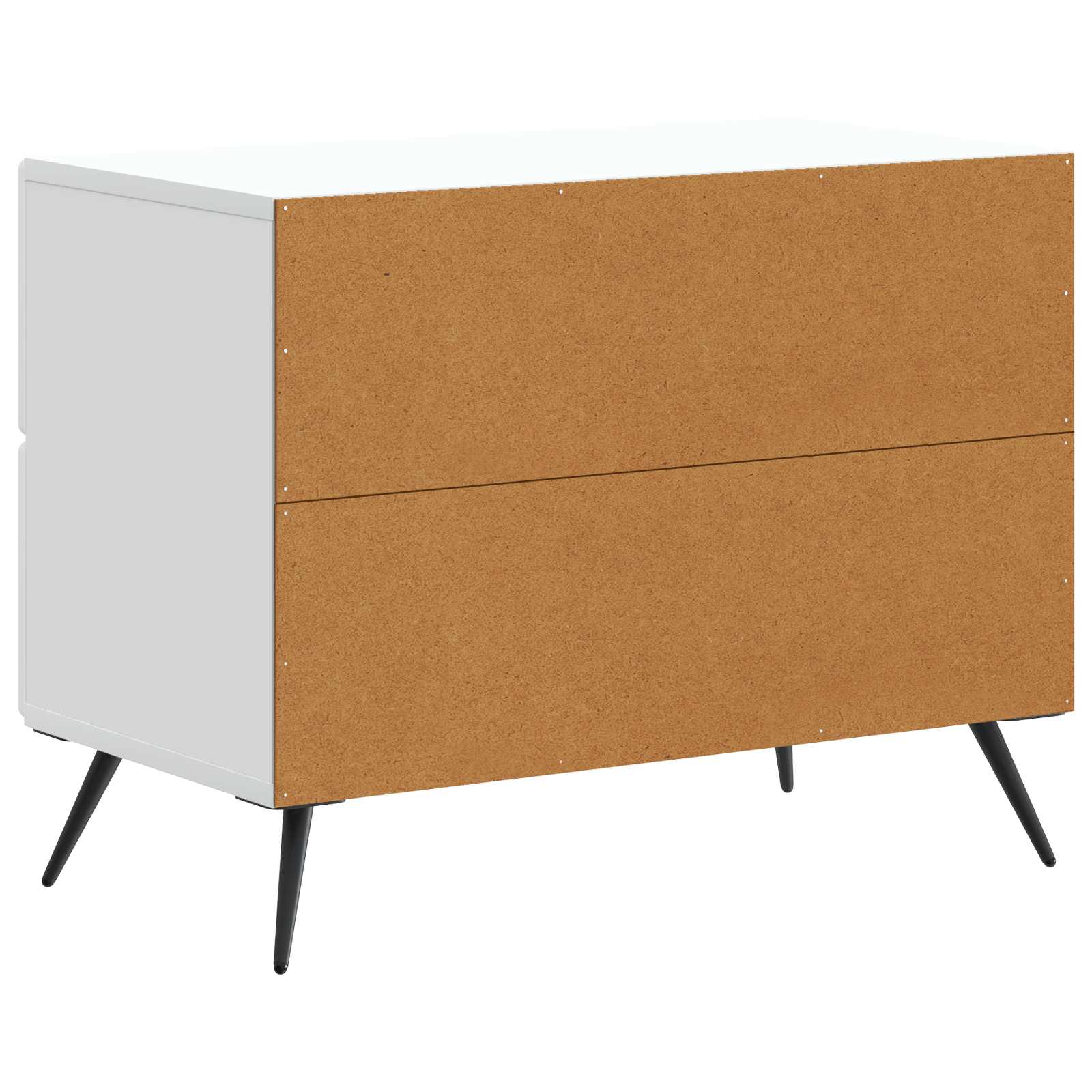 Armadio da Notte con cassetto Bianco 62 x 34,5 x 47,5 cm | homemem39