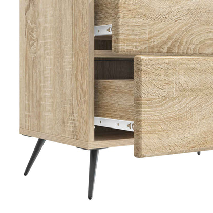 Armadio da Notte con cassetto Rovere Sonoma 62 x 34,5 x 47,5 cm | homemem39