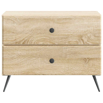 Armadio da Notte con cassetto Rovere Sonoma 62 x 34,5 x 47,5 cm