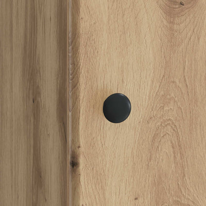 Armadio da Notte 2 pz Rovere Artigianale 43 x 34,5 x 50 cm | homemem39