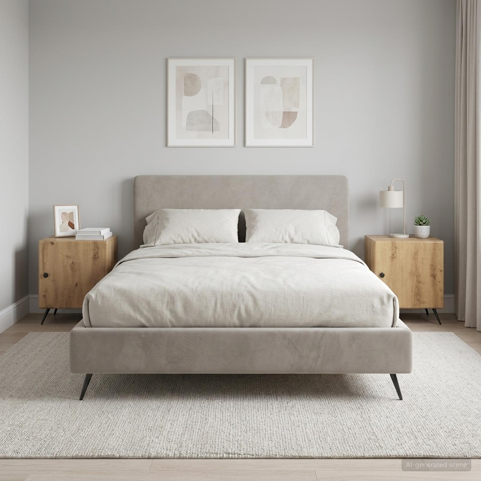 Armadio da Notte 2 pz Rovere Artigianale 43 x 34,5 x 50 cm | homemem39