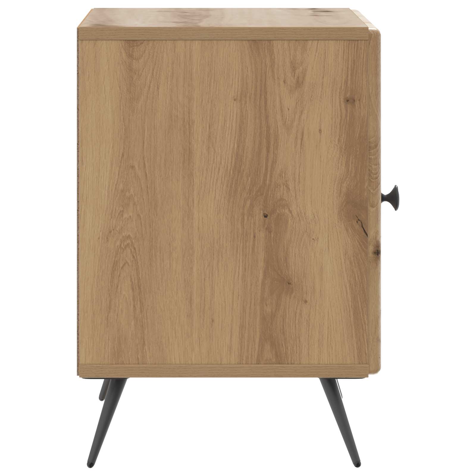 Armadio da Notte 2 pz Rovere Artigianale 43 x 34,5 x 50 cm | homemem39