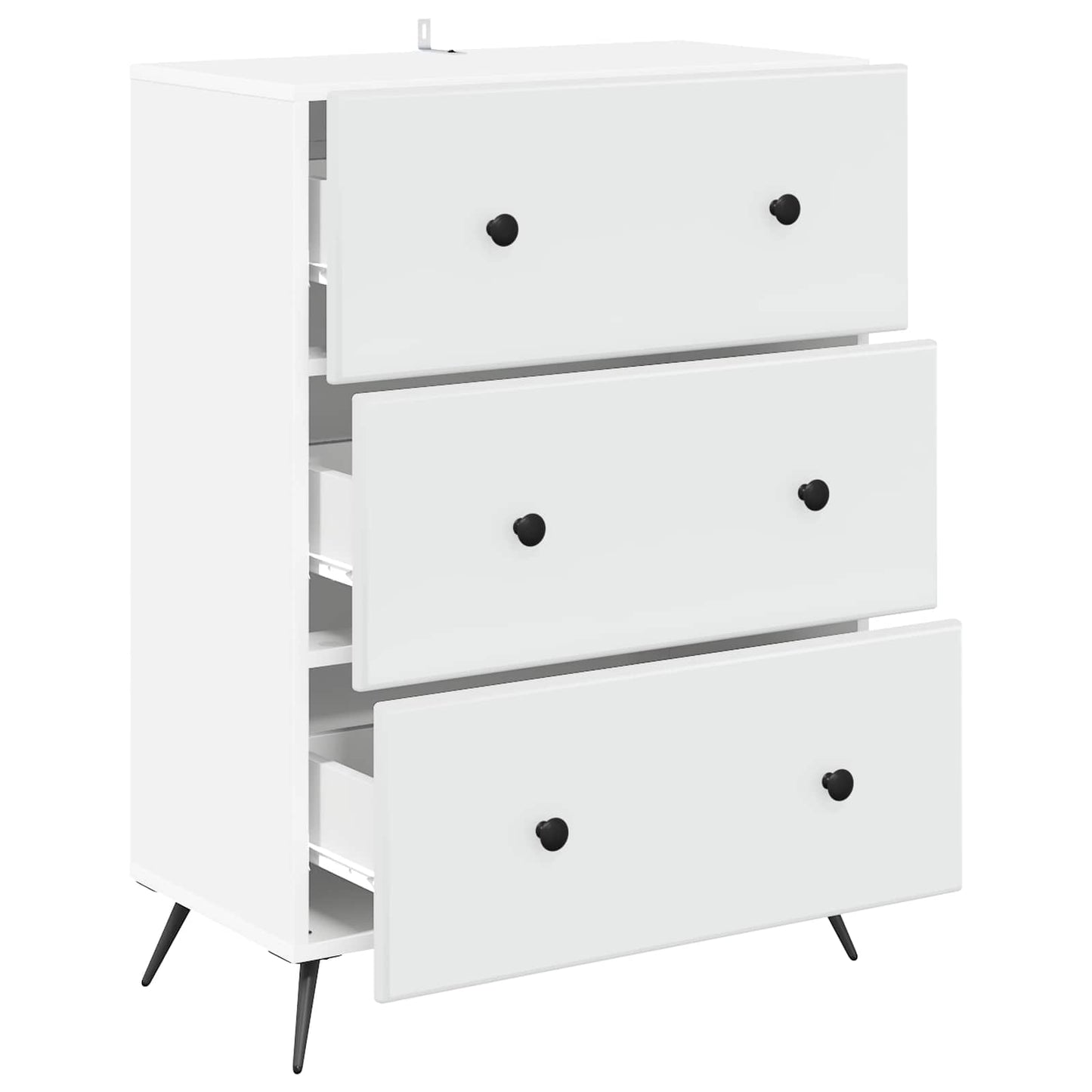 Mobile con Cassetti Bianco 66 x 34,5 x 90 cm