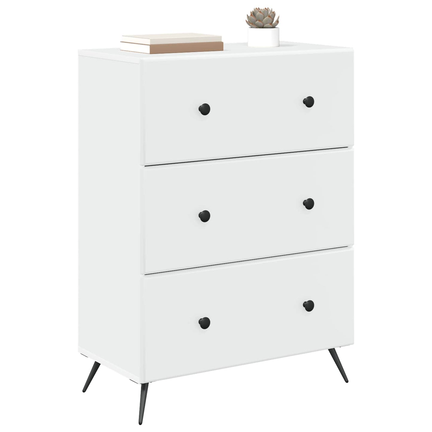 Mobile con Cassetti Bianco 66 x 34,5 x 90 cm