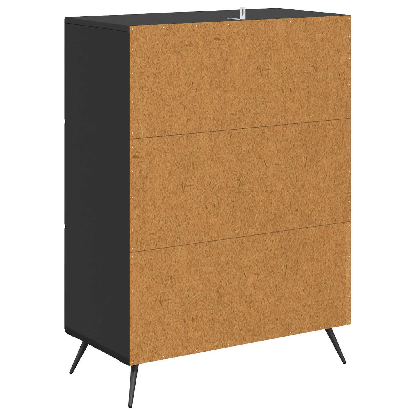 Mobile con Cassetti Nero 66 x 34,5 x 90 cm Legno ingegnerizzato | homemem39