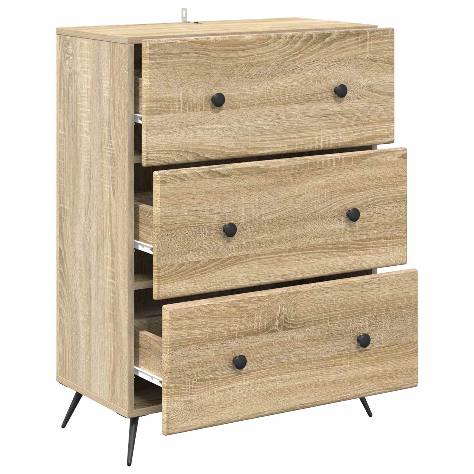 Mobile con Cassetti Rovere Sonoma 66 x 34,5 x 90 cm | homemem39